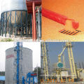 Steel Silo With Screw Conveyor Store Corn For Animal Feed